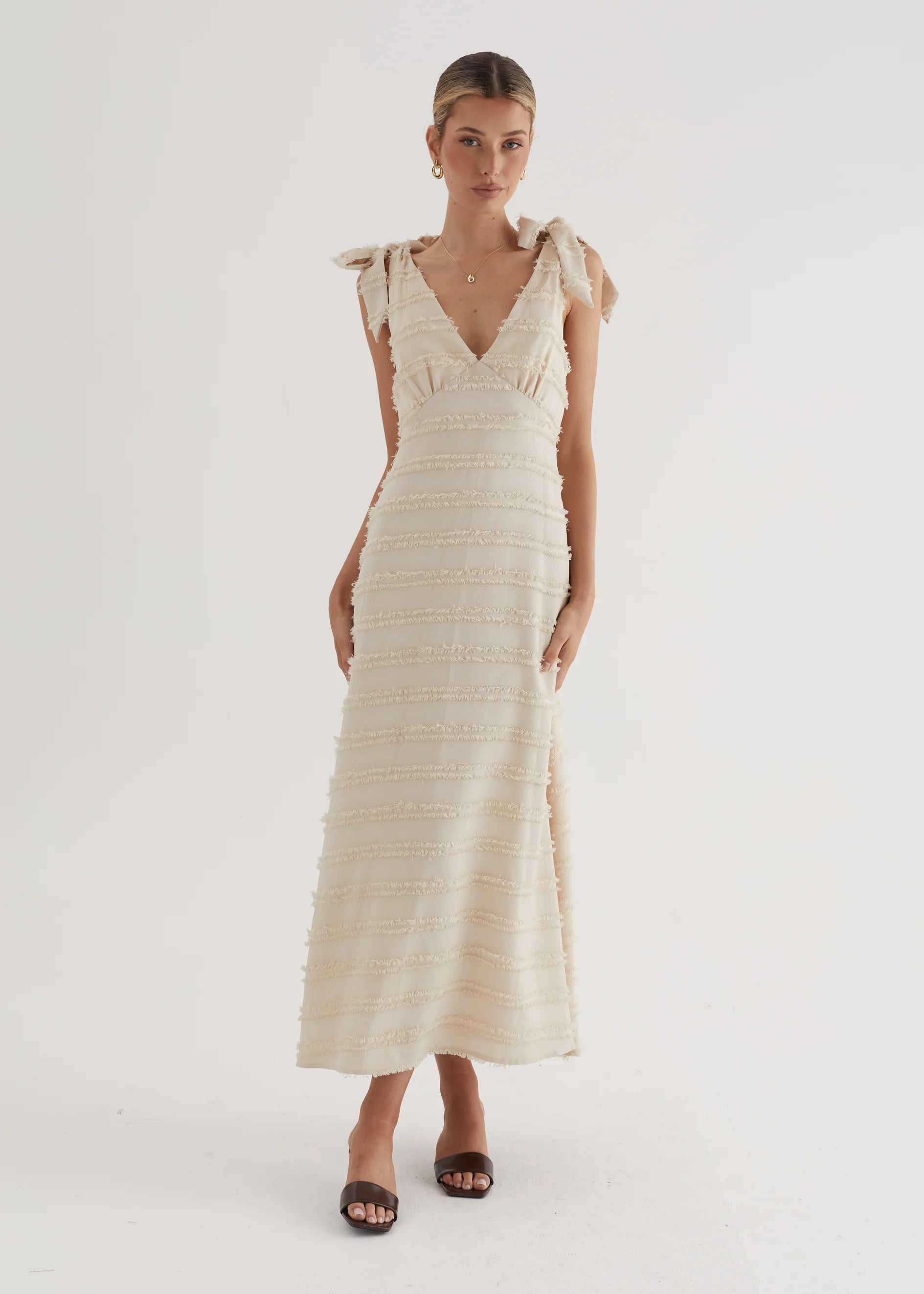 Bella Maxi Dress - Cream