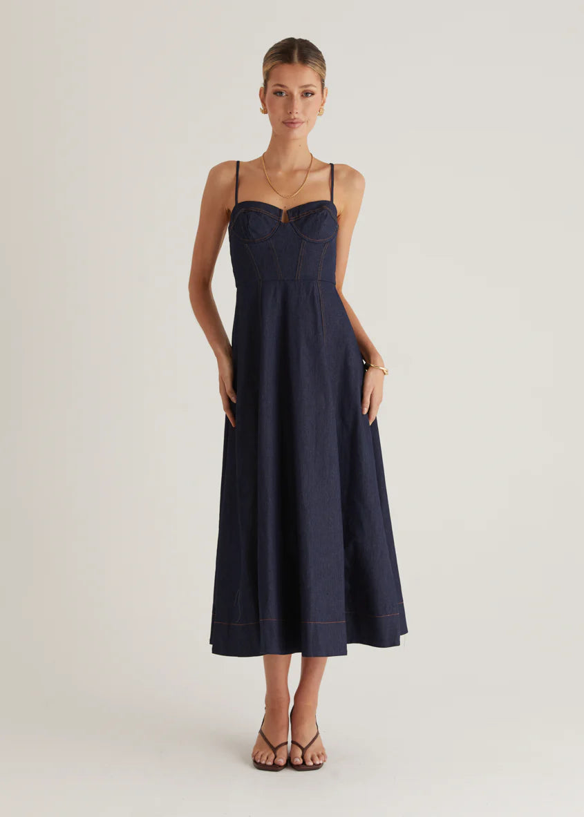 Braelynn Maxi Dress - Indigo