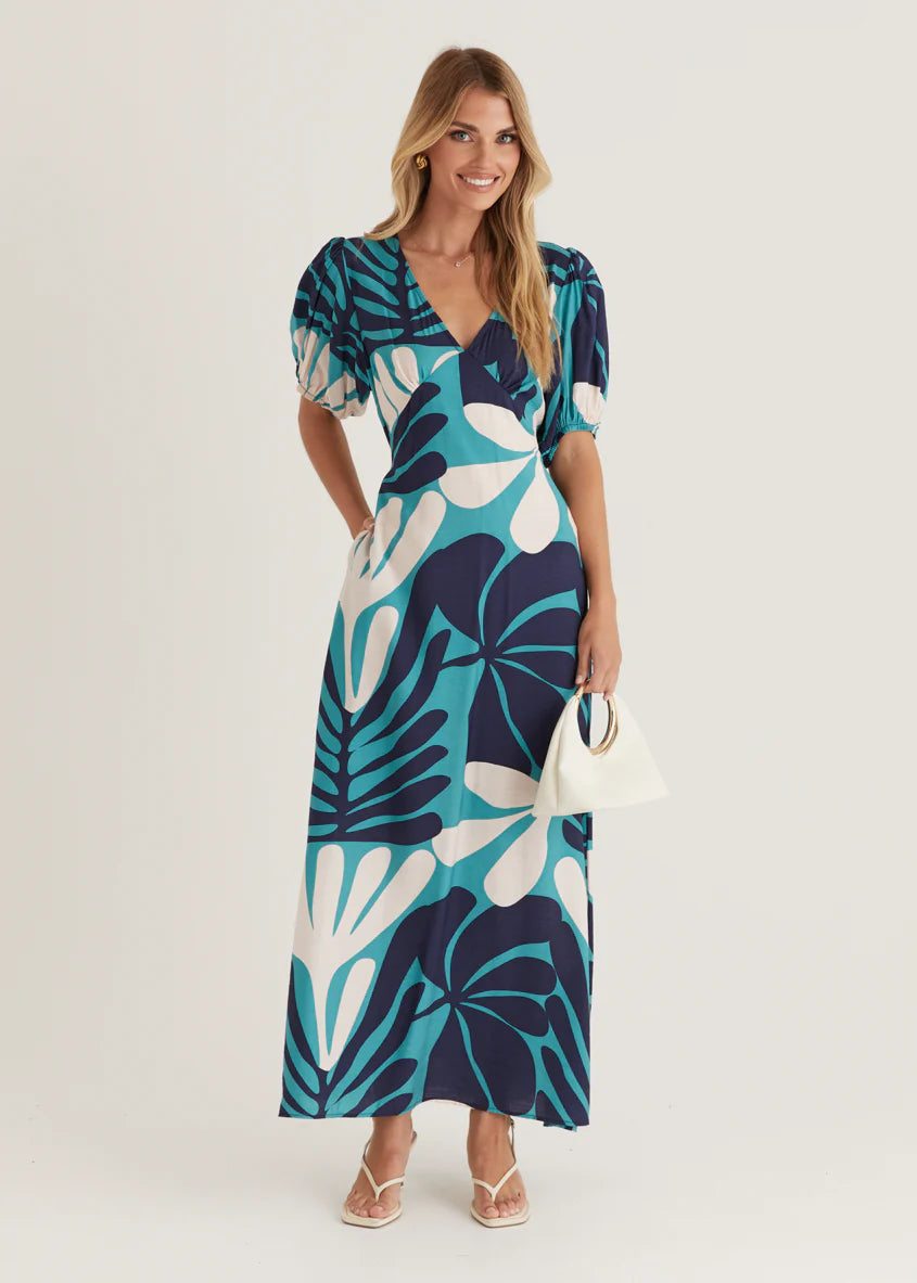 Tropez Maxi Dress - Mystic