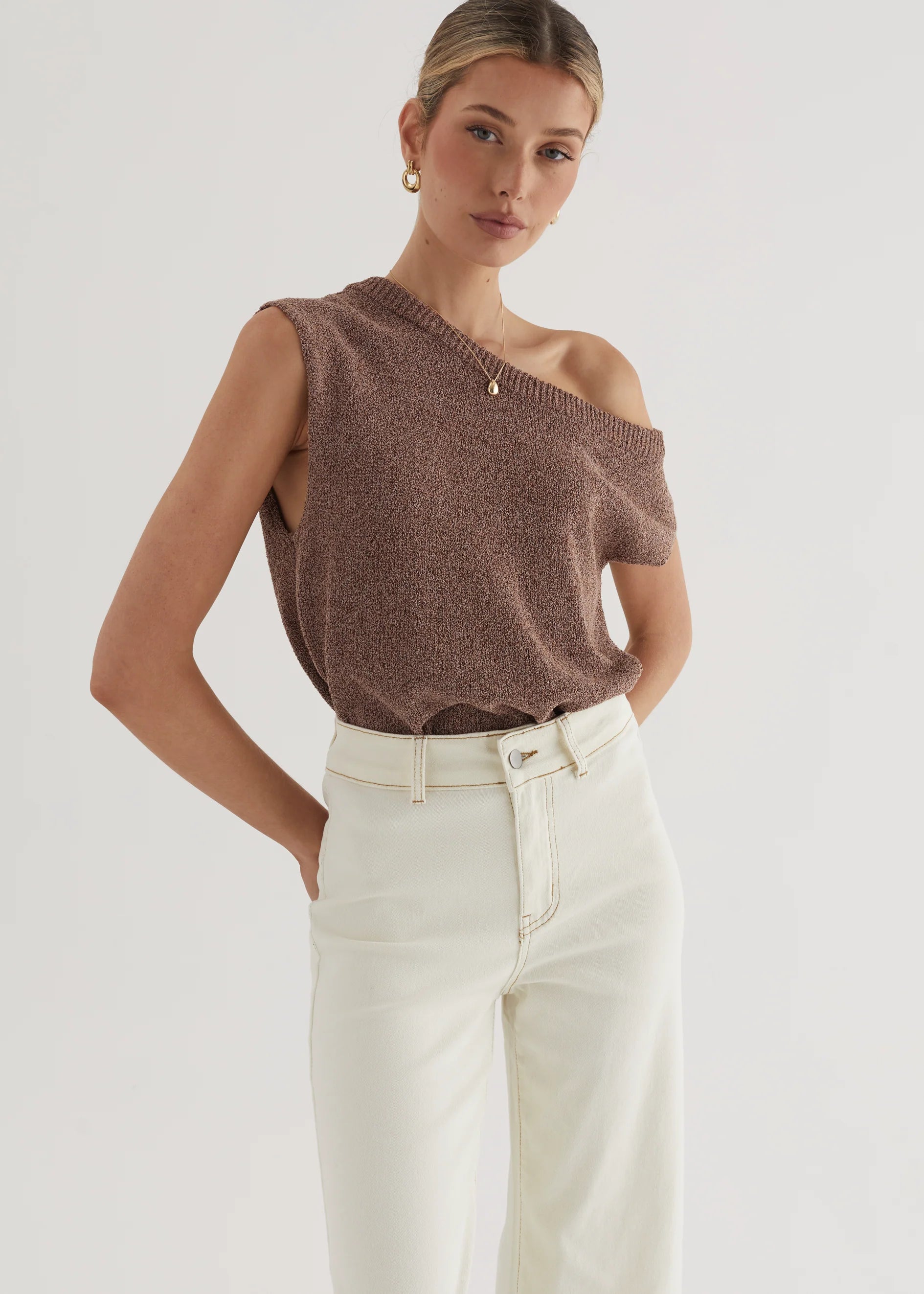 Carmina Stretch Jeans - Sand