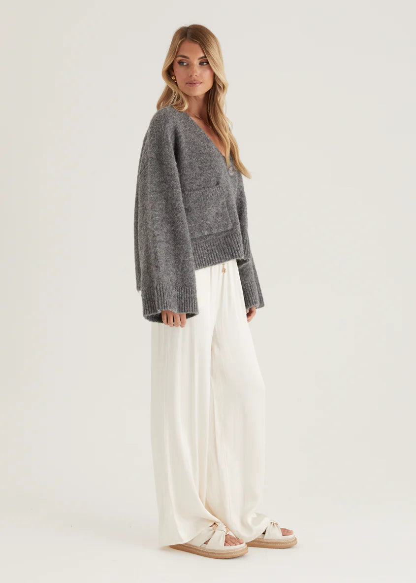 Reyna Sweater - Charcoal
